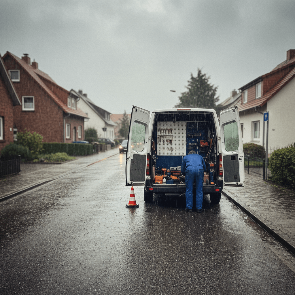 Mobiler Autoschlüsseldienst Einsatzfahrzeug